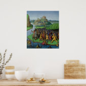 Schlacht zwischen den Maccabes und den Bacchides Poster (Küche)