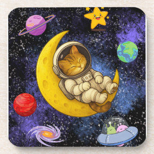 Schlachten der Astronauten auf dem Mond Getränkeuntersetzer