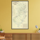 Schlachten des Revolutionären Krieges in New Jerse Leinwanddruck (Insitu (Wohnzimmer))