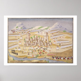 Schlachten um Thebes, Platte 22 von "Pictorial Hi Poster