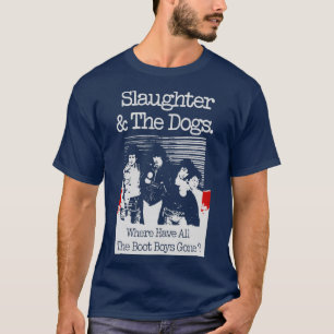 Schlachten und Hunde, wo der ganze Boy hat T-Shirt