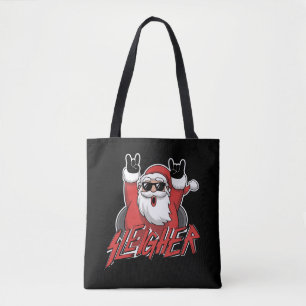Schlächter Weihnachtsmann Metal Weihnachten Lustig Tasche