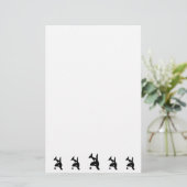Schlachterwaldesign Briefpapier (Stehend Vorderseite)