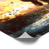 Schlachtfeld 4 Offener Feldzug Poster (Ecke)