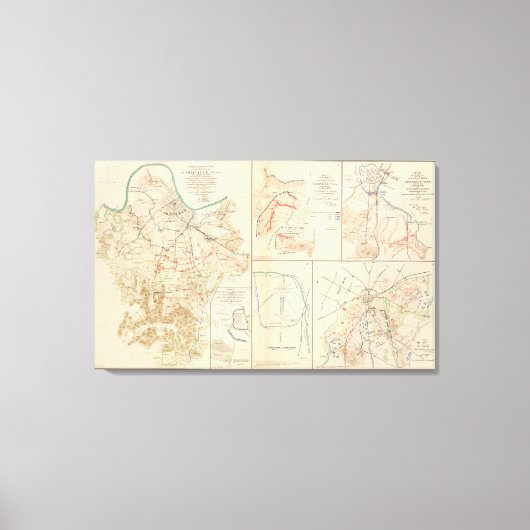 Schlachtfeld, Nashville, Tenn Leinwanddruck (Vorderseite)