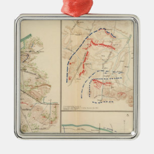 Schlachtfeld, Nashville, Tenn Ornament Aus Metall