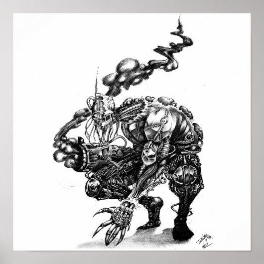 Schlachtfeld Poster (Vorne)