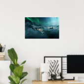 Schlachtfeld Poster (Heimbüro)