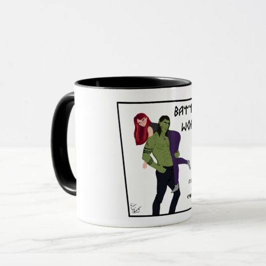 Schlachtfeld Tasse (Vorderseite Links)