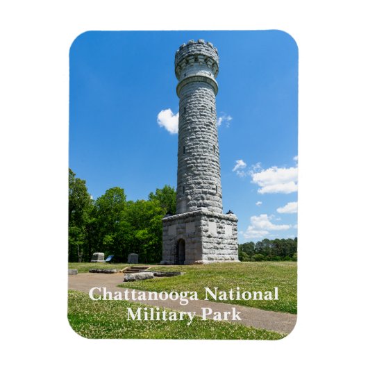 Schlachtfeld von Chattanooga Magnet (Vertikal)