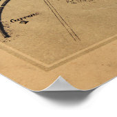 Schlachtfeld von Gettysburg 1. Juli 2003 Poster (Ecke)