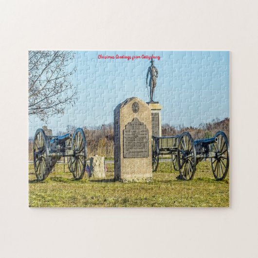 Schlachtfeld von Gettysburg. Jigsaw Puzzle (Horizontal)