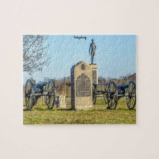 Schlachtfeld von Gettysburg. Puzzle (Horizontal)