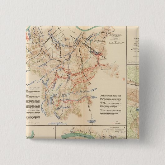 Schlachtfelder Nashville, Tenn Button (Vorderseite)