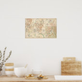 Schlachtfelder Nashville, Tenn Poster (Küche)