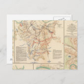 Schlachtfelder Nashville, Tenn Postkarte (Vorne/Hinten)