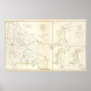 Schlachtfelder Richmond, Va Poster