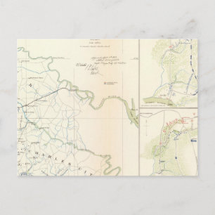 Schlachtfelder Richmond, Va Postkarte