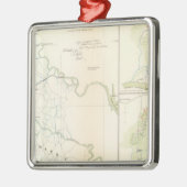 Schlachtfelder Richmond, VA Silbernes Ornament (Links)