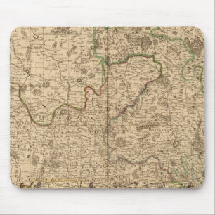 Schlachtfelder und römische Straßen Mousepad