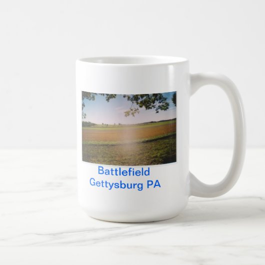 SchlachtfeldGettysburg PA Kaffeetasse (Rechts)