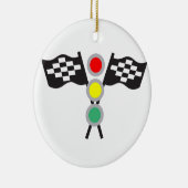 SCHLACHTFLAGEN UND LICHTE KERAMIK ORNAMENT (Rechts)