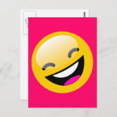 SCHLACHTGESICHT POSTKARTE (Vorne/Hinten)