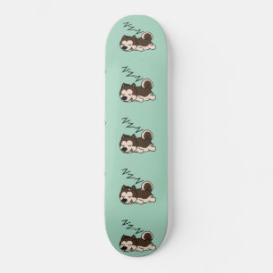 Schlachthof Sibirian Husky Animal Lover ZZZ Hausti Skateboard