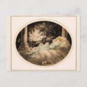 Schlachthof von Louis Icart Postkarte (Vorderseite)