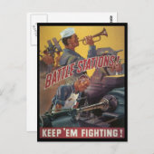 Schlachthöfe - Weltkrieg 2 Postkarte (Vorne/Hinten)