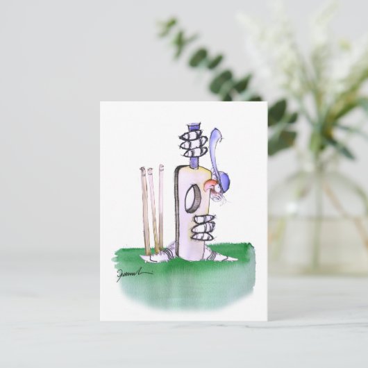 SCHLACHTLEHRE, Tony fernandes Postkarte (Stehend Vorderseite)