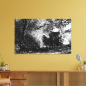 Schlachtpferde Leinwanddruck (Insitu (Wohnzimmer))