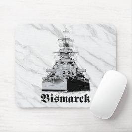Schlachtschiff Bismarck Mauspad