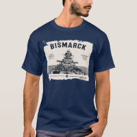 Schlachtschiff Bismarck T-Shirt