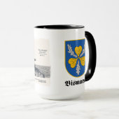 Schlachtschiff Bismarck Tasse (VorderseiteRechts)