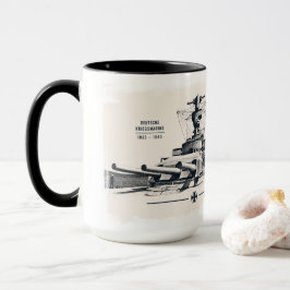 Schlachtschiff Deutschland Tasse