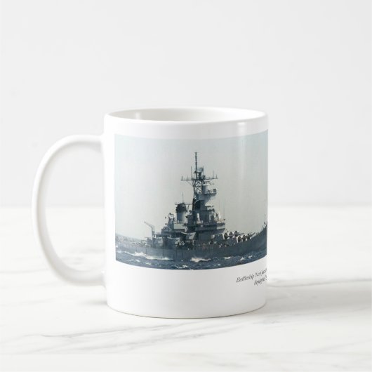 Schlachtschiff-New-Jersey Tasse (Links)