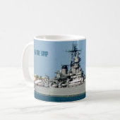 Schlachtschiff-Tasse Kaffeetasse (Vorderseite Links)