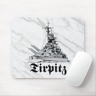 Schlachtschiff Tirpitz Mauspad