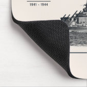 Schlachtschiff Tirpitz Mauspad (Ecke)