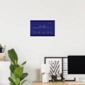 Schlachtschiff USS Arizona Blaupause Poster (Heimbüro)