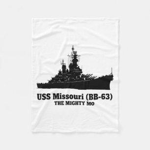 Schlachtschiff USS Missouri Männer Frauen BB-63 US Fleecedecke