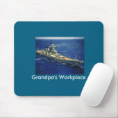 Schlachtschiff USS New Jersey Mousepad (Mit Mouse)