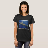 Schlachtschiff USS New Jersey T-Shirt (Vorne ganz)