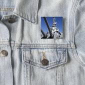 Schlachtschiff USSs Alabama am Button (Beispiel)