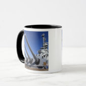 Schlachtschiff USSs Alabama an Tasse (Vorderseite Links)
