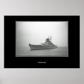 Schlachtschiff Vintage Poster (Vorne)