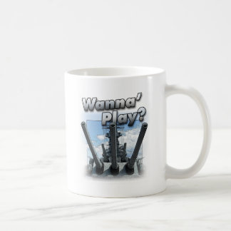 Schlachtschiff - wollen Sie, um zu spielen? Kaffeetasse