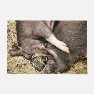 SCHLACHTSCHWEINE FUßMATTE