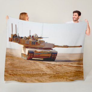 SCHLACHTTANK - Abrams M1 Fleecedecke